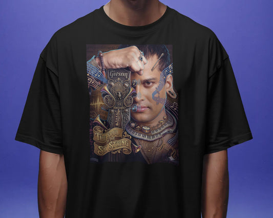 Zubeen Garg Over Size T-shirt . Zubeen Da print