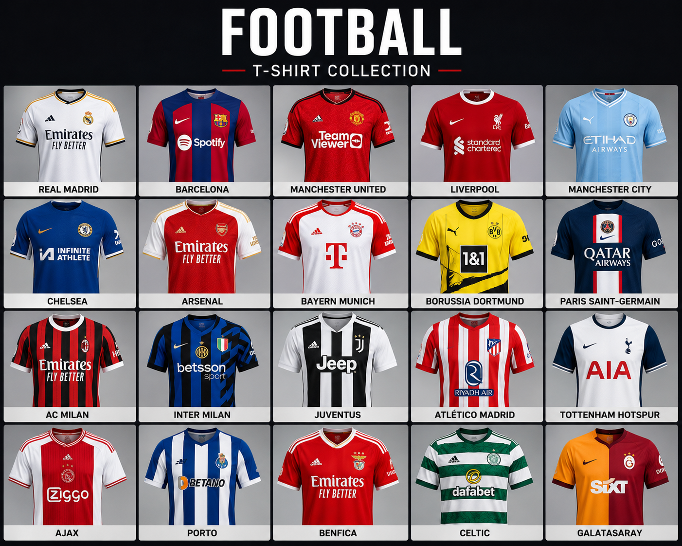 FOOTBALL PRINT T-SHIRT