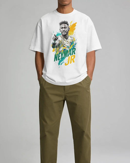 Neymar Graphic Print T-Shirt